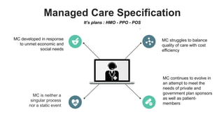 HMOs and PPOs in USA (Healthcare Management Functions) | PPTX