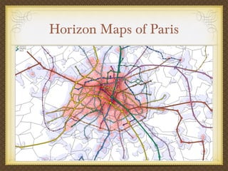 Horizon Maps of Paris
 