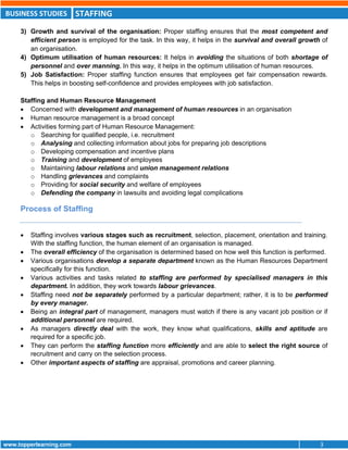 HMPP management in hotel business notes under graduate | PDF