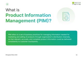 A Quick Guide to Product Information Management (PIM) | PDF