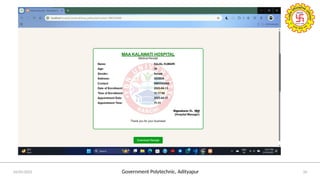 Government Polytechnic, Adityapur
24/05/2025 20
 