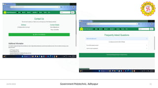 Government Polytechnic, Adityapur
24/05/2025 21
 