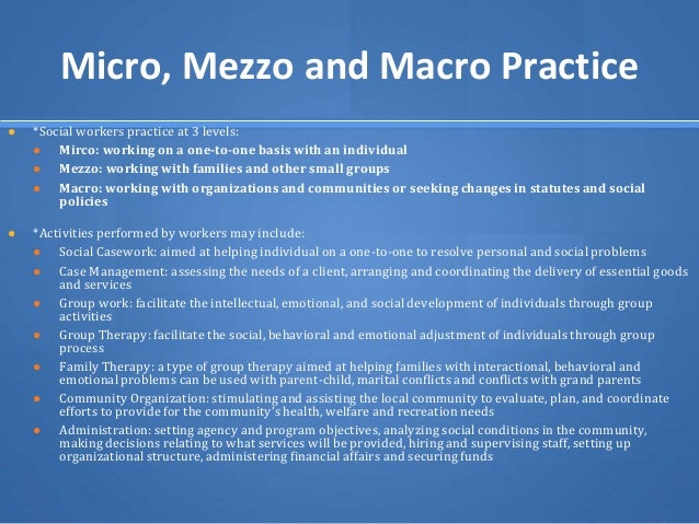 what is the gim model in social work