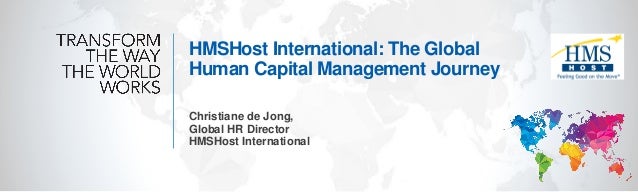 HMSHost International: The Global Human Capital Management Journey