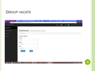 GROUP VACATE
42
 