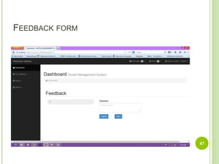FEEDBACK FORM
47
 