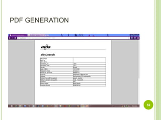 PDF GENERATION
52
 