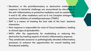 Host Modulating Tray HOST MODULATION THERAPY | PPTX