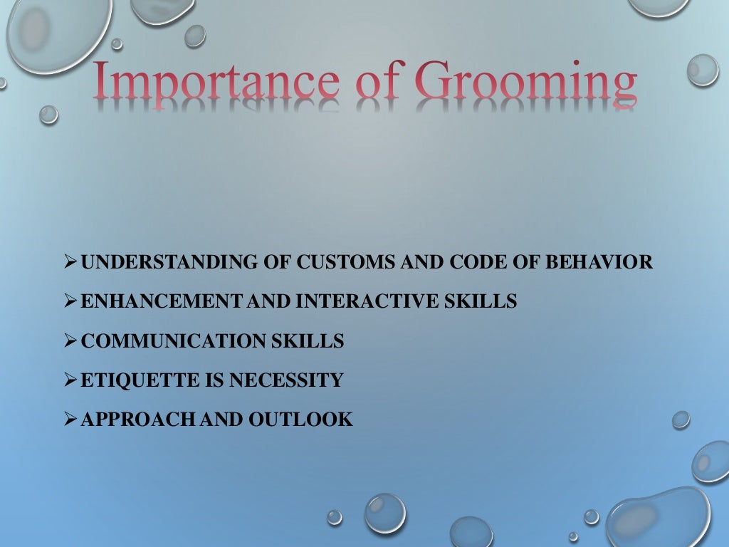 Importance of Grooming in Hospitality Industry