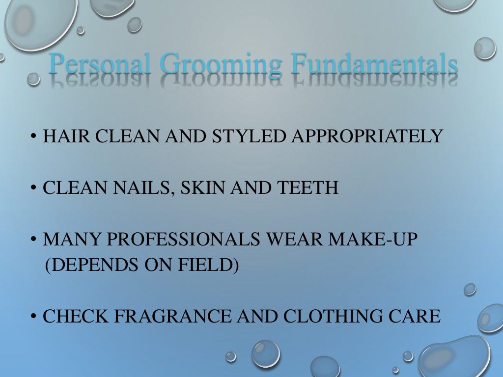 Importance of Grooming in Hospitality Industry