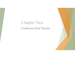H&M T Ch-2Lec-1.pdf of Heat and mass transfer | PDF