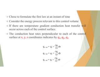 H&M T Ch-2Lec-1.pdf of Heat and mass transfer | PDF