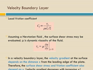 Comprehensive Lecture on Convection and Boundary Layers in Heat & Mass ...