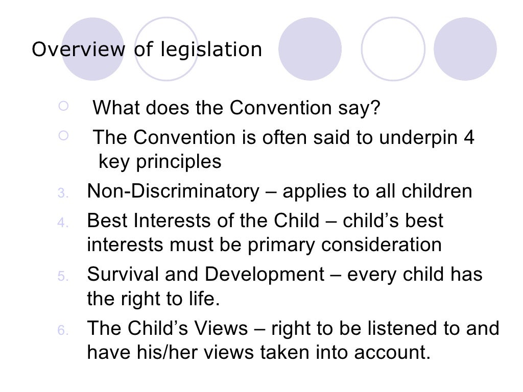 Hnc Childcare Overview Of Legislation