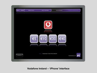 Vodafone Ireland – ‘iPhone’ Interface
 