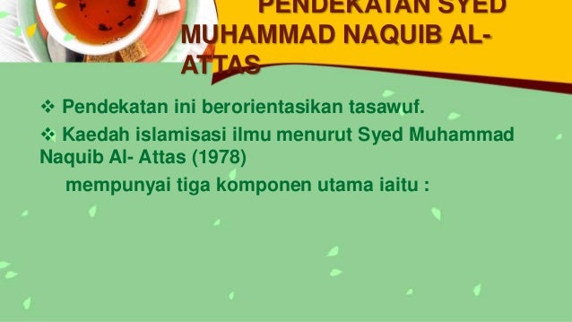 Gagasan Pengislaman Ilmu (HNF 3012)