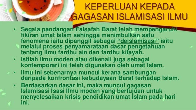 Gagasan Pengislaman Ilmu (HNF 3012)