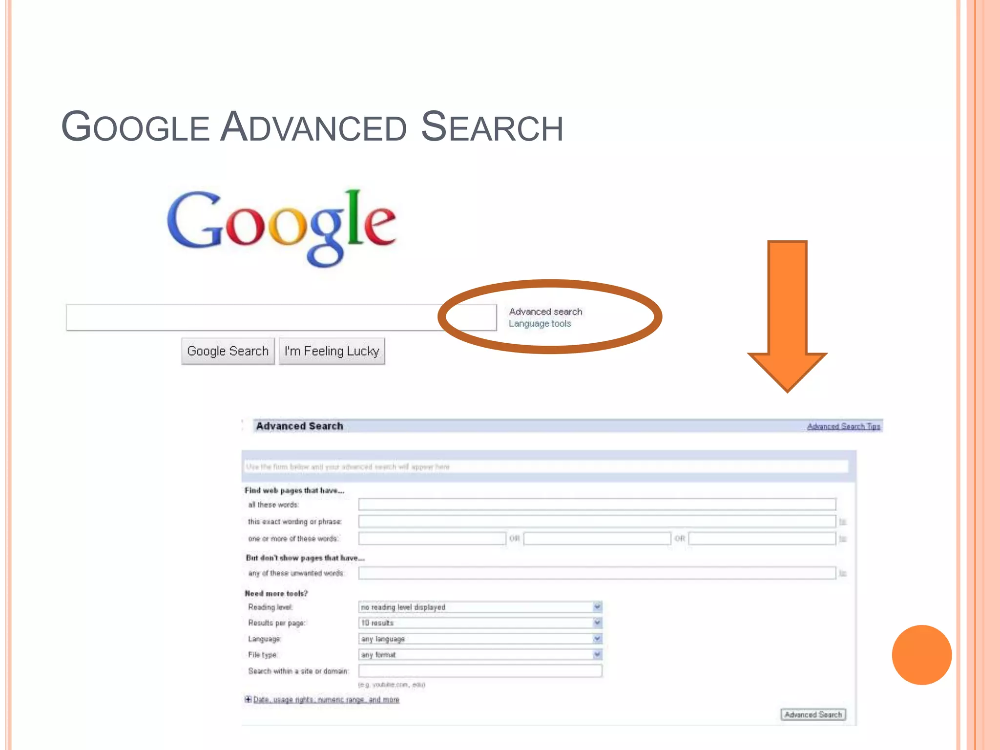Google Advanced Search