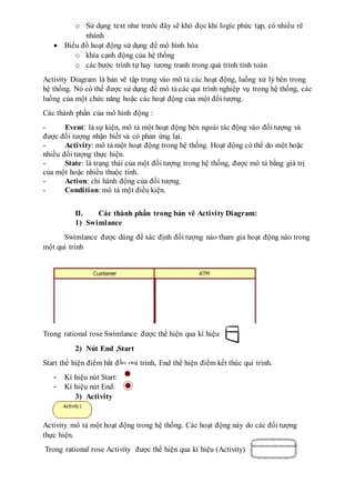 Giới thiệu về Rational Rose và Các diagram | DOCX