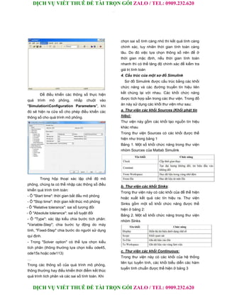 Hướng dẫn sử dụng MATLAB Simulink và ứng dụng điều khiển các hệ thống ...