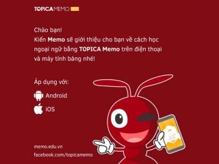 Hướng dẫn sử dụng TOPICA Memo cho mobile (1.0)