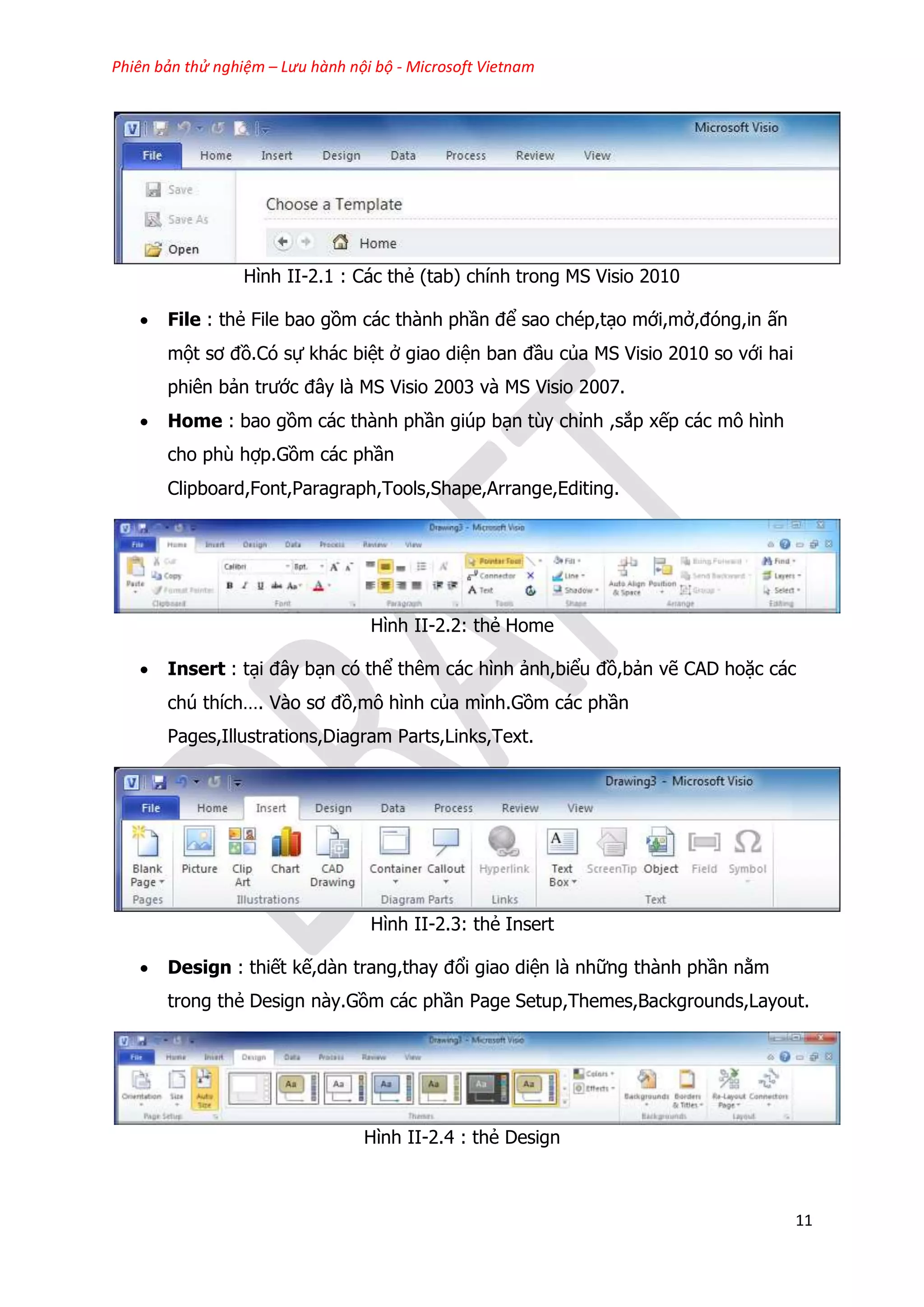 Hướng dẫn sử dụng visio 2010 | PDF