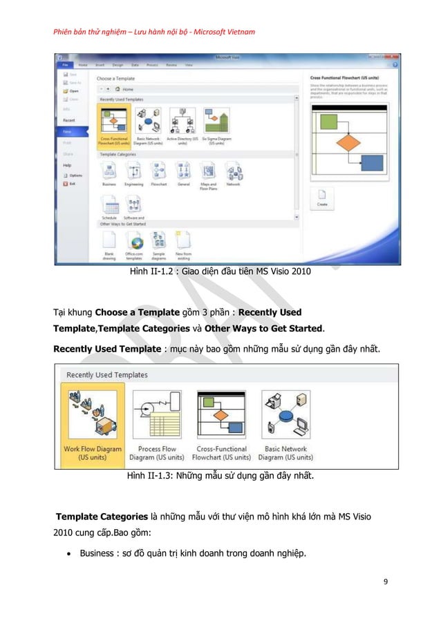 Hướng dẫn sử dụng visio 2010 | PDF