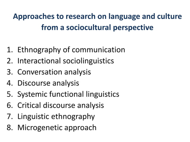 Ethnography of communication | PPTX