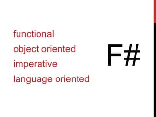 An Introduction to FSharp | PPTX