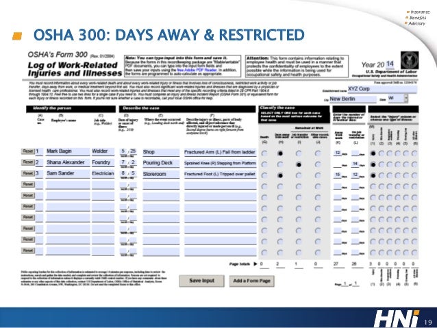 OSHA Forms 300 &amp; 300A: Your Painless Path to Compliance by the Feb. 1…