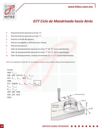Manual de curso de centro de maquinado | PDF