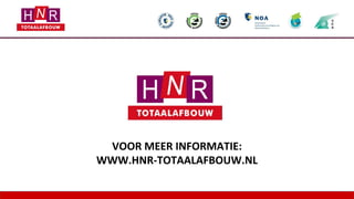 HNR Projectenlijst 2016-2017
