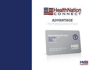 AdvAnTAge
The Pharmacy Discount Card
 