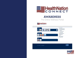 AWAreness
The Online Wellness Portal
 