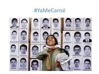 #YaMeCansé
 
