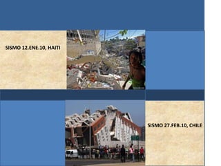  .
SISMO 12.ENE.10, HAITI
SISMO 27.FEB.10, CHILE
 