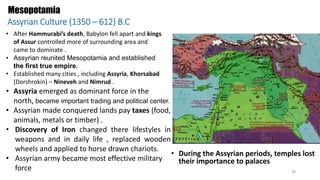 Comprehensive Overview of Mesopotamian Civilization and Architecture | PDF