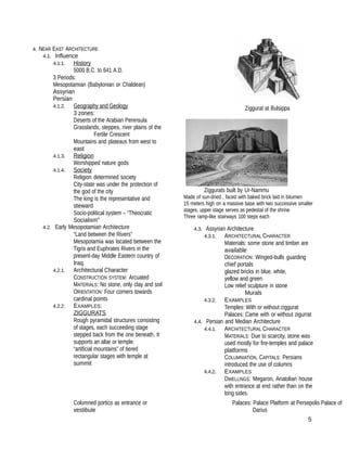 History of Architecture 1 Finals Reviewer | PDF