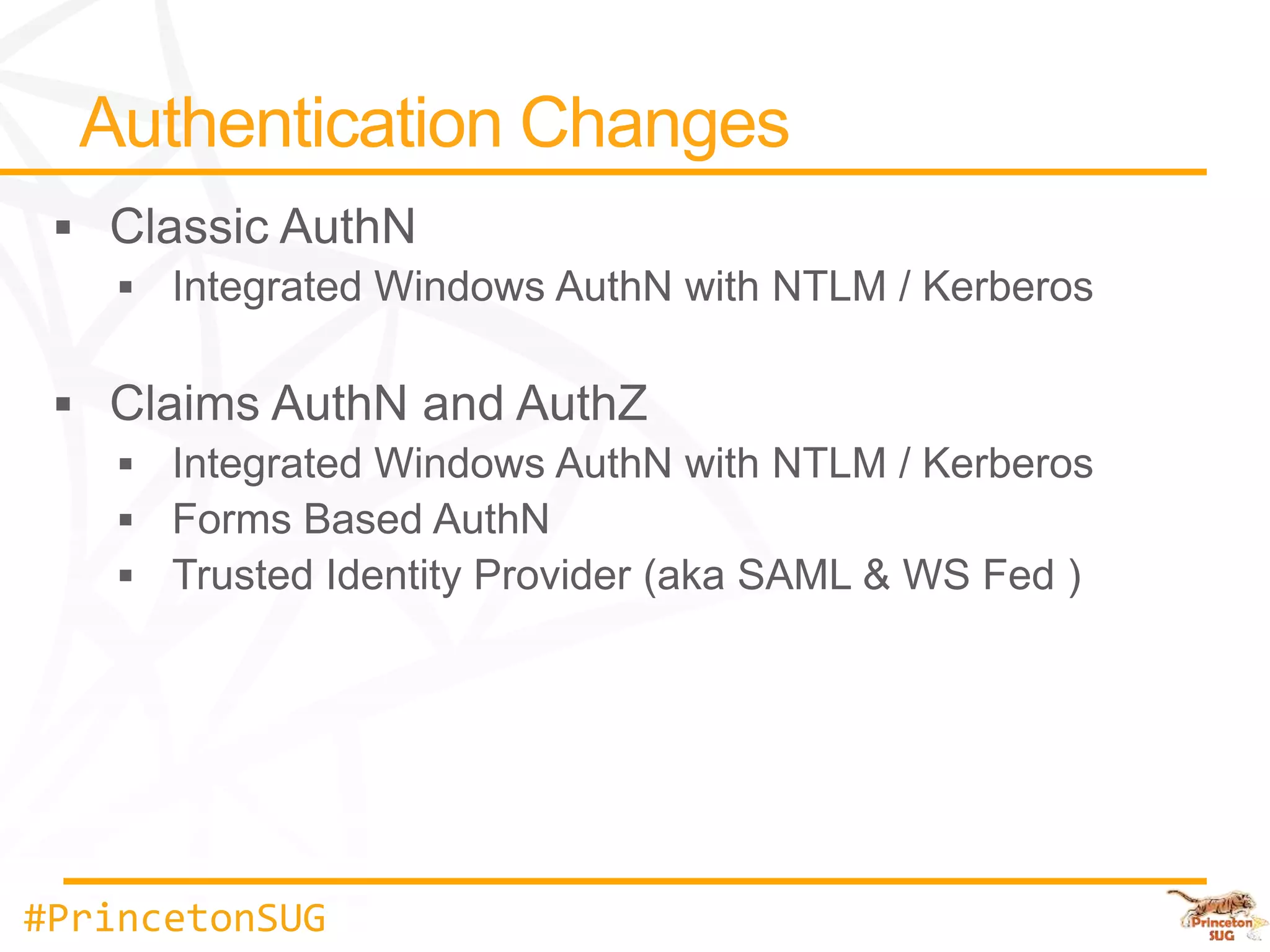 #PrincetonSUG
 