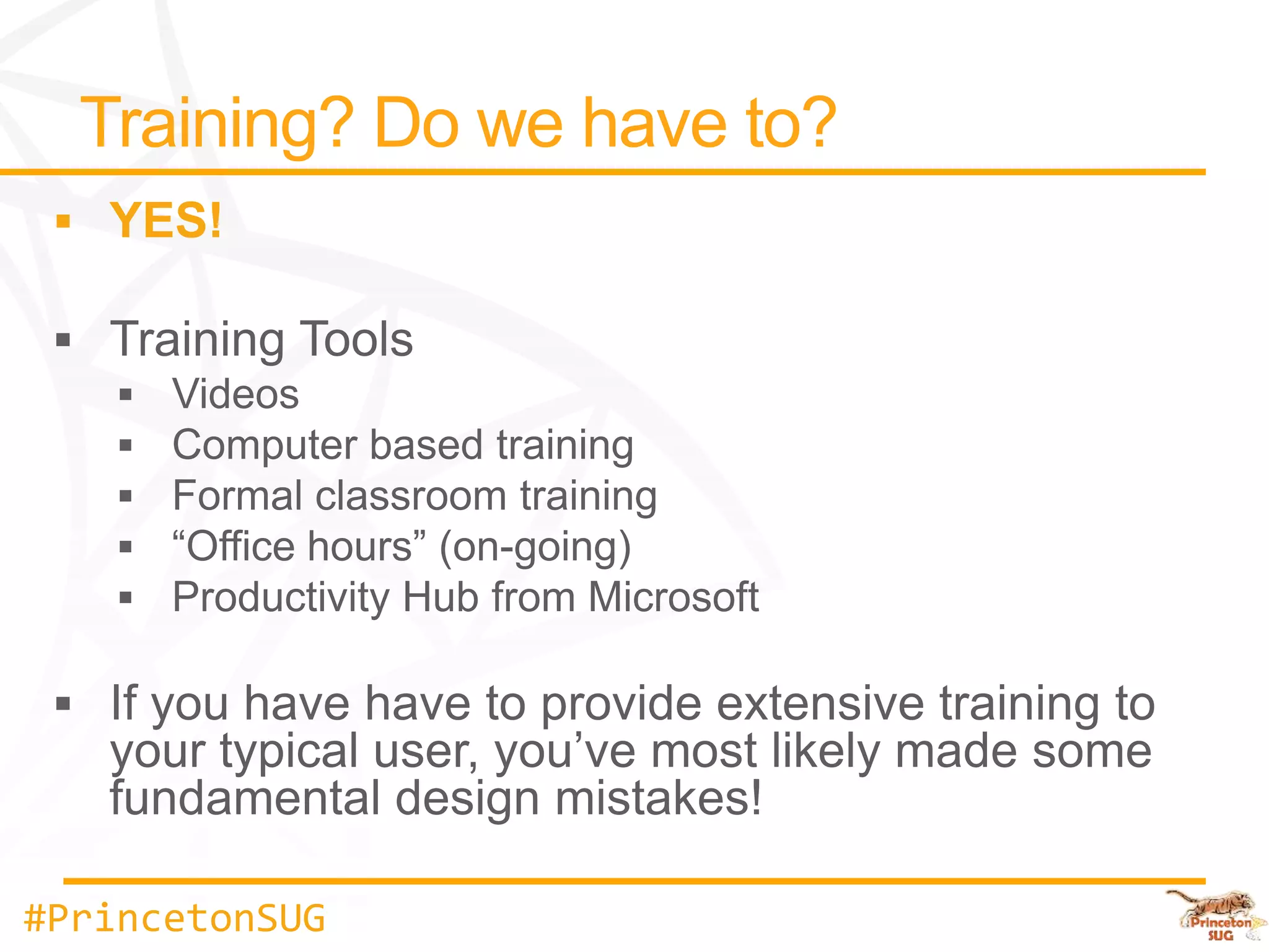  YES!




#PrincetonSUG
 