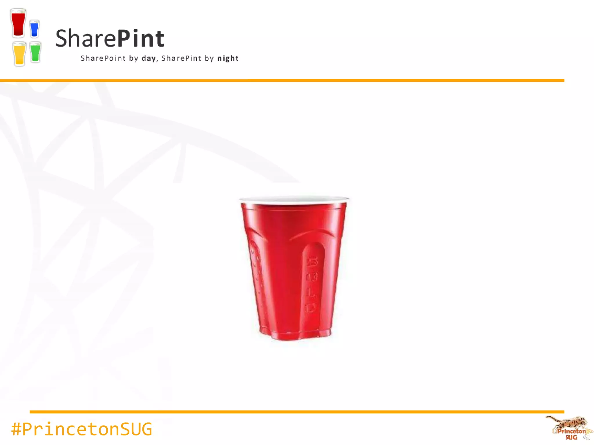 #PrincetonSUG
 