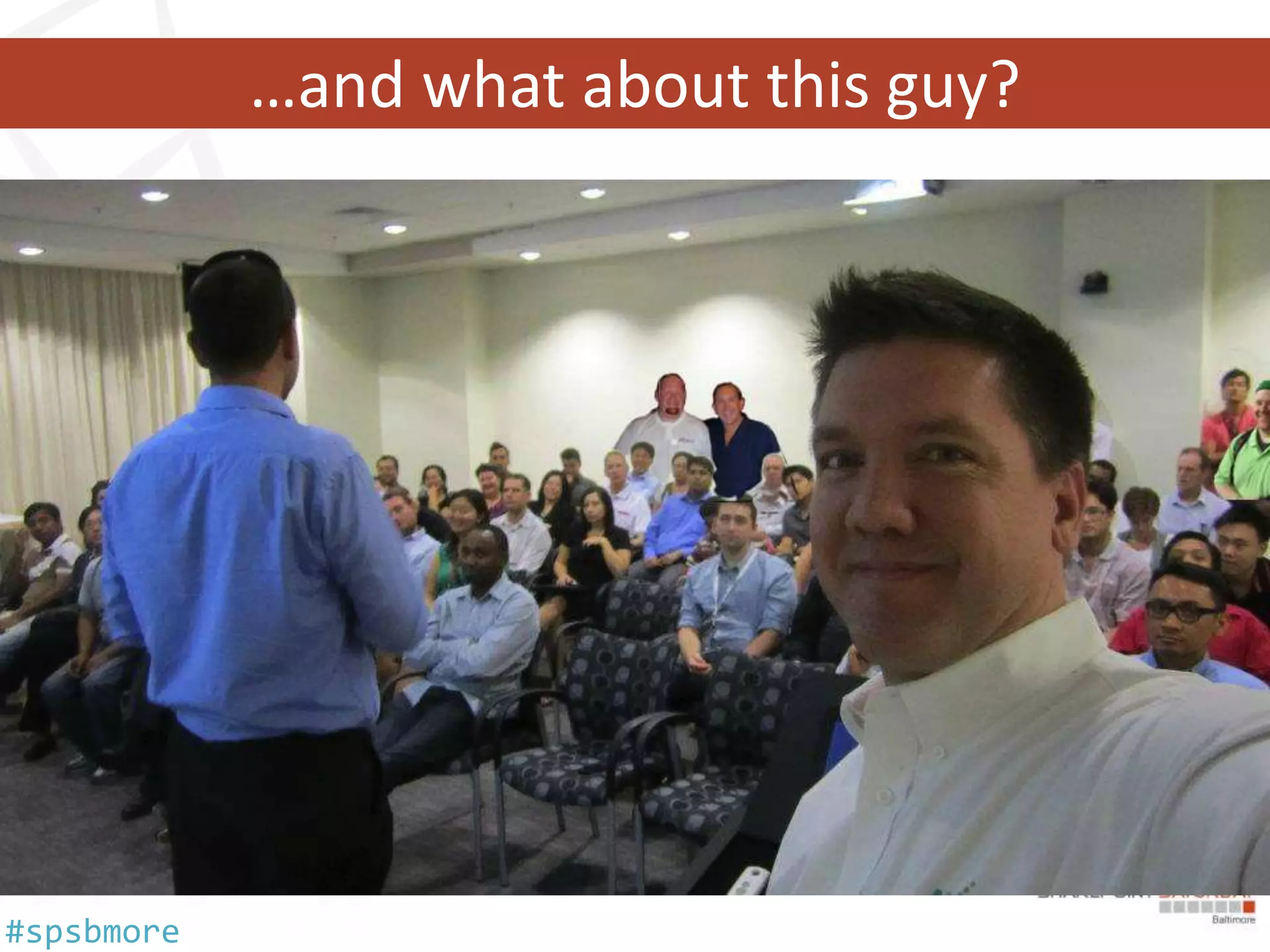 …and what about this guy?




#spsbmore
 