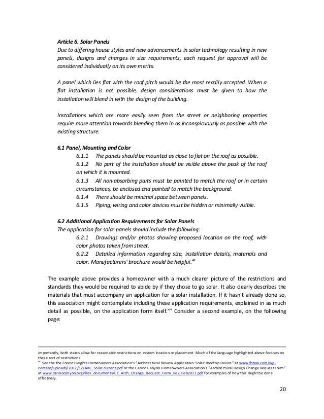 hoa guide hoa architectural review form