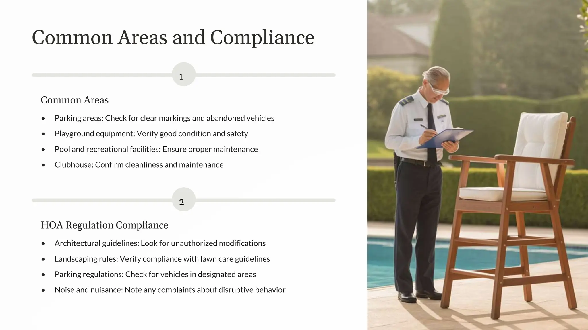 HOA (Homeowners Association) inspection checklist with eAuditor Audits ...