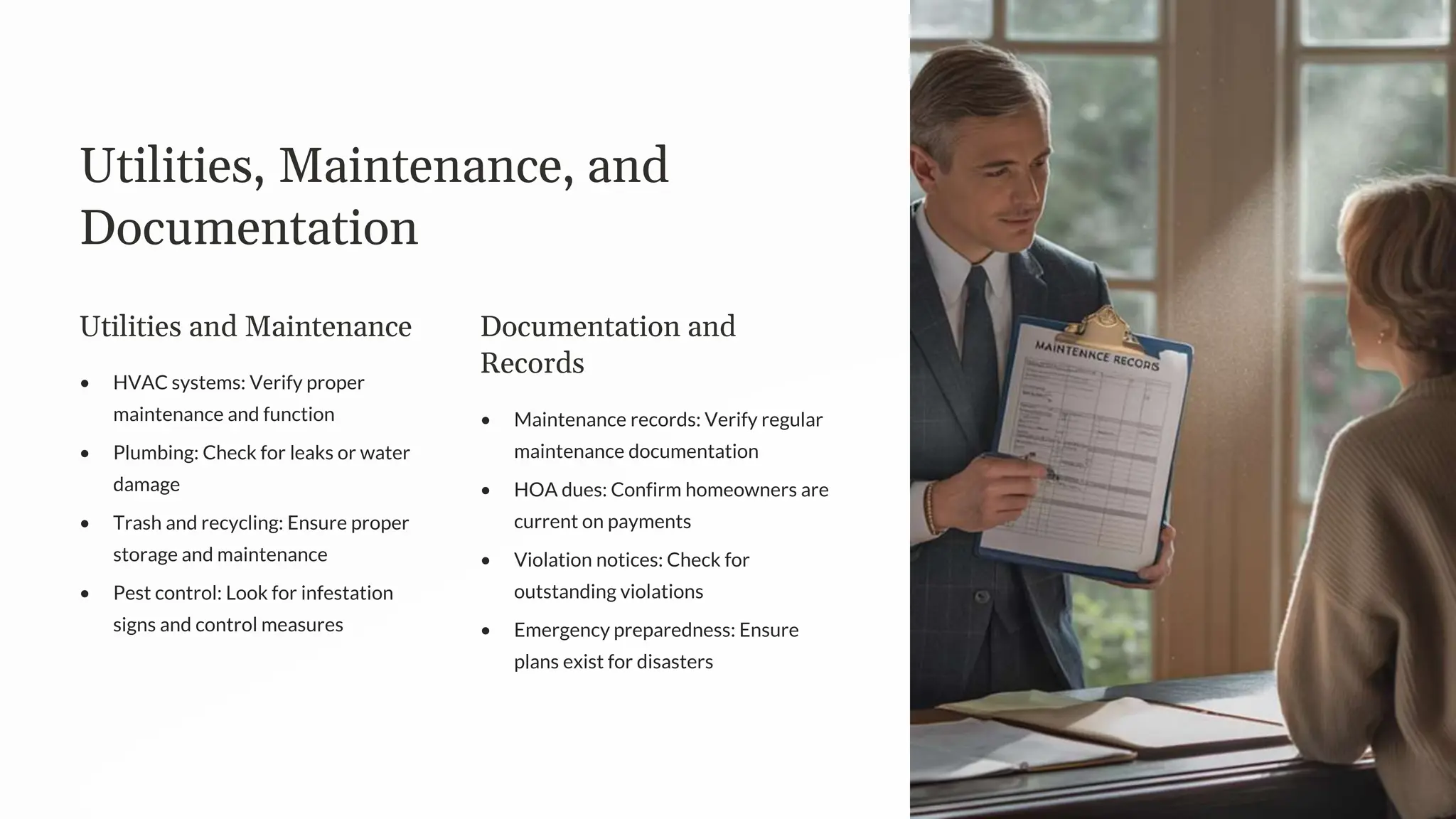 HOA (Homeowners Association) inspection checklist with eAuditor Audits ...