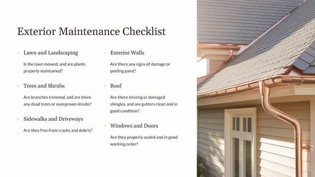 HOA (Homeowners Association) inspection checklist with eAuditor Audits ...