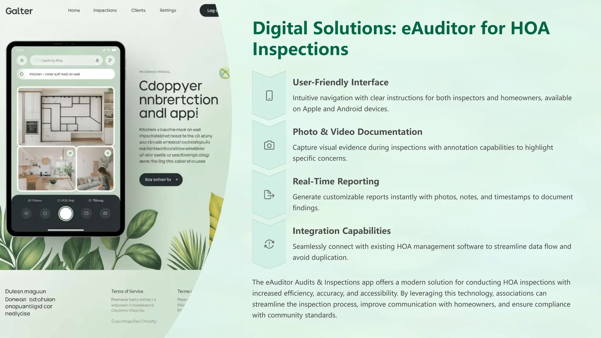 HOA Inspection Checklist Maintaining-Community Standards with eAuditor ...