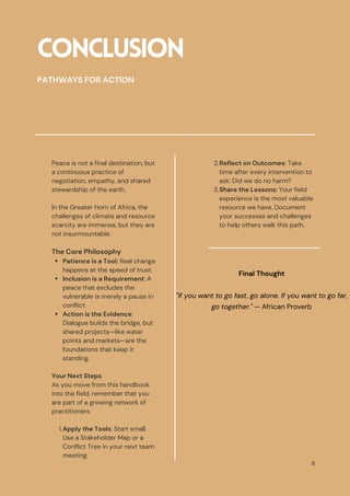 Peacebuilding and Resource Conflict Management in the Greater Horn of ...