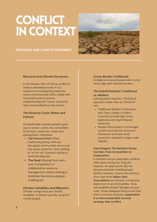 Peacebuilding and Resource Conflict Management in the Greater Horn of ...