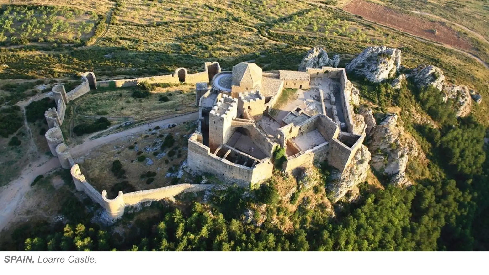 SPAIN. Loarre Castle.
 